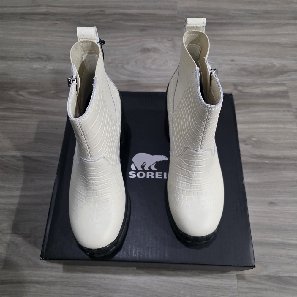 Sorel Caribou x heel Chelsea waterproof boots women's size 7 - Picture 5 of 10
